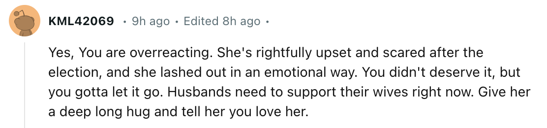 Man Complains Wife Treating Him Like Sexual Predator Since Trump Man Complains Wife Treating Him Like Sexual Predator Since Trump