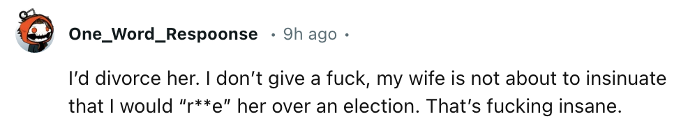 Man Complains Wife Treating Him Like Sexual Predator Since Trump Man Complains Wife Treating Him Like Sexual Predator Since Trump